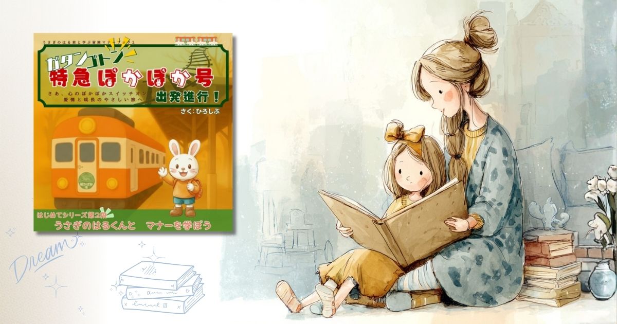 ガタンゴトン 特急ぽかぽか号 出発進行！